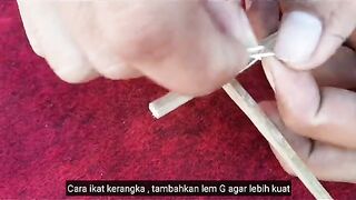 cara menbuat layang layang viral