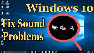 window 10 audio problem
