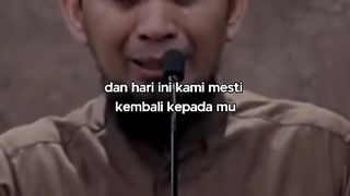 ceramah pendek Ustad Adi Hidayat, menyentuh hati