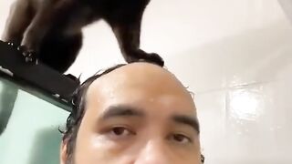 symbiotic mutualism between cats and humans wkwkkw