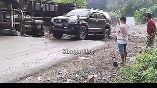 Driver Ambulance is Jump Car Amazing