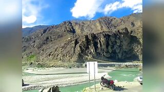 Ghizer Valley Beautiful View Gilgit Baltistan Pakistan