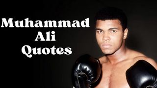 Best Muhammad Ali Inspirational Quotes