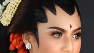 NATURAL TRADITIONAL INDONESIAN BRIDE