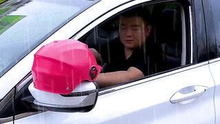 Equip your car with this rainproof eyebrow, and you will no longer be afraid of not being able to see the reversing mirror clearly on rainy days
