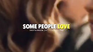 Some people love becase????