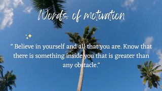 Words of Motivation 2