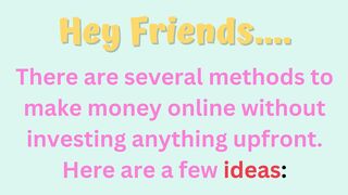 earn money online without investment in so many authentic ways#earmoney #online #money #website #ea