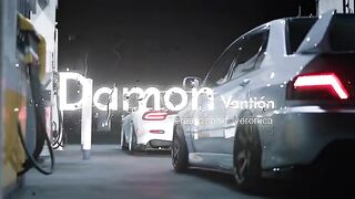 The car with the Damon Vacation song