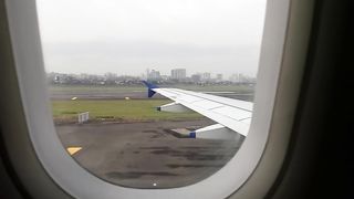 After landing announcement