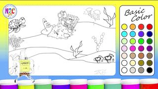 Creating a Rainbow SpongeBob SquarePants