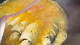 Siap disajikan ikan asem pedes