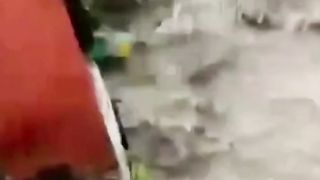 flash floods in Indonesia