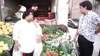 Shopping for expensive vegetables in Ramadan By Sakhawat Naz From Motu Bhai(480P)