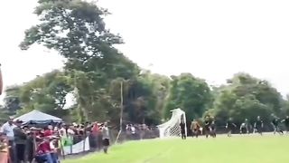 straight from the corner
