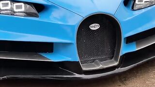 Guess what this Bugatti's made from ????