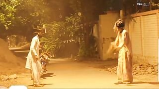 Scary ghost prank on satrangers