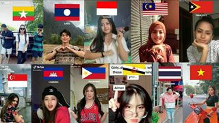 TIKTOK ASIA Southeast Asia 11 county TikTok compilation