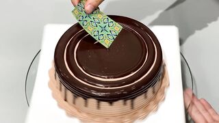 Satisfying Chocolate Cake Decorations Compilation _ Amazing Chocolate Cake Decorating Ideas