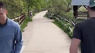 Awkward moments that happen in public