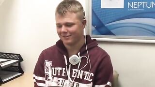 Deaf hears for the first time