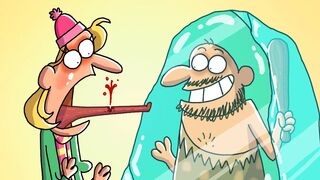 Frozen Caveman