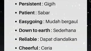 Yang Mana sifat Kamu