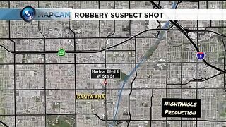 Fast Food Tables Turned When Robber Sticking Up Restaurant Shot By Someone At Drive-Thru Window,