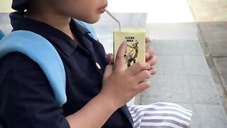 Kids and milk