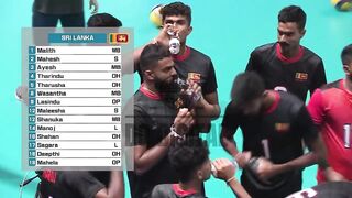 Cuplikan terbaik  Indonesia VS Srilanka AVC Challenge Cup for Men 2023