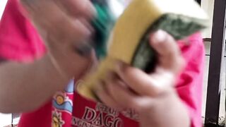 WASHING toy cars