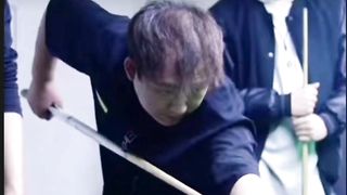 This guy is a pool master, watch until end