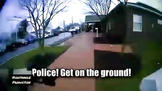 Man With Cane Trips Robber Fleeing Cops