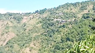 Driving along Mountain Roads