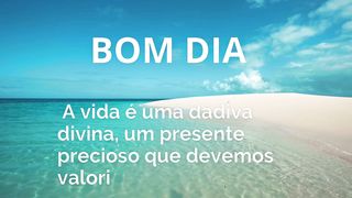 Linda mensagem de bom dia!