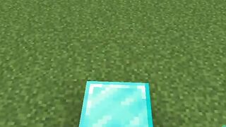 Minecraft tapi aku tidak boleh sentuh warna hijau
