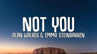 Alan walker - Not you