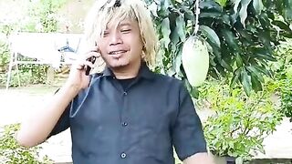 old and young konoha citizens on the phone