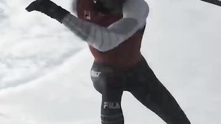 Speed Ice Skating World Record!! 100km/h
