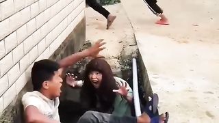 Best funny comedy video tiktok china compilation 2022, 2