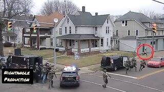 Murder Suspect Flees Heavily Armed SWAT Team in Daring Escape Attempt