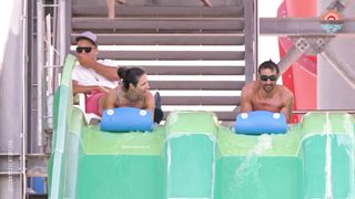 Wobbly Mat Racer at Aquapark Aquamania Albena Bulgaria