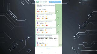 Clam Now Code Gift Box Binance $1.000