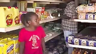 WAIT AND SEE MAGIC #funny #kid #stealing #supermarket #memes #subscribe #follow