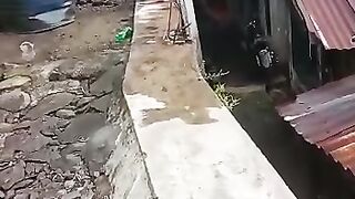 Berenang di genteng