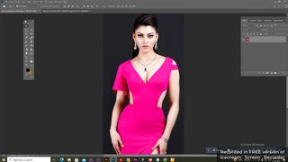 Background Change Model in #Photoshop 30