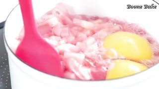 Recette de gâteau à la gelé de pêche sans Cuisson