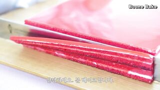 Recette de gâteau de velours rouge de Noël