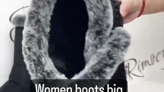 Women winter warm comfortable Boots at 48% off