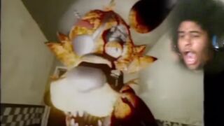 Bro Foxy Scared The Freak Out ME | The Confrontation [Fnaf/VHS] By  @buzzaree ​